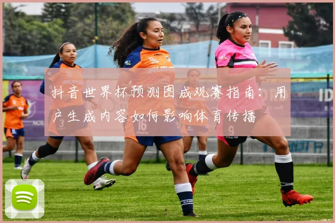 抖音世界杯预测图成观赛指南：用户生成内容如何影响体育传播
